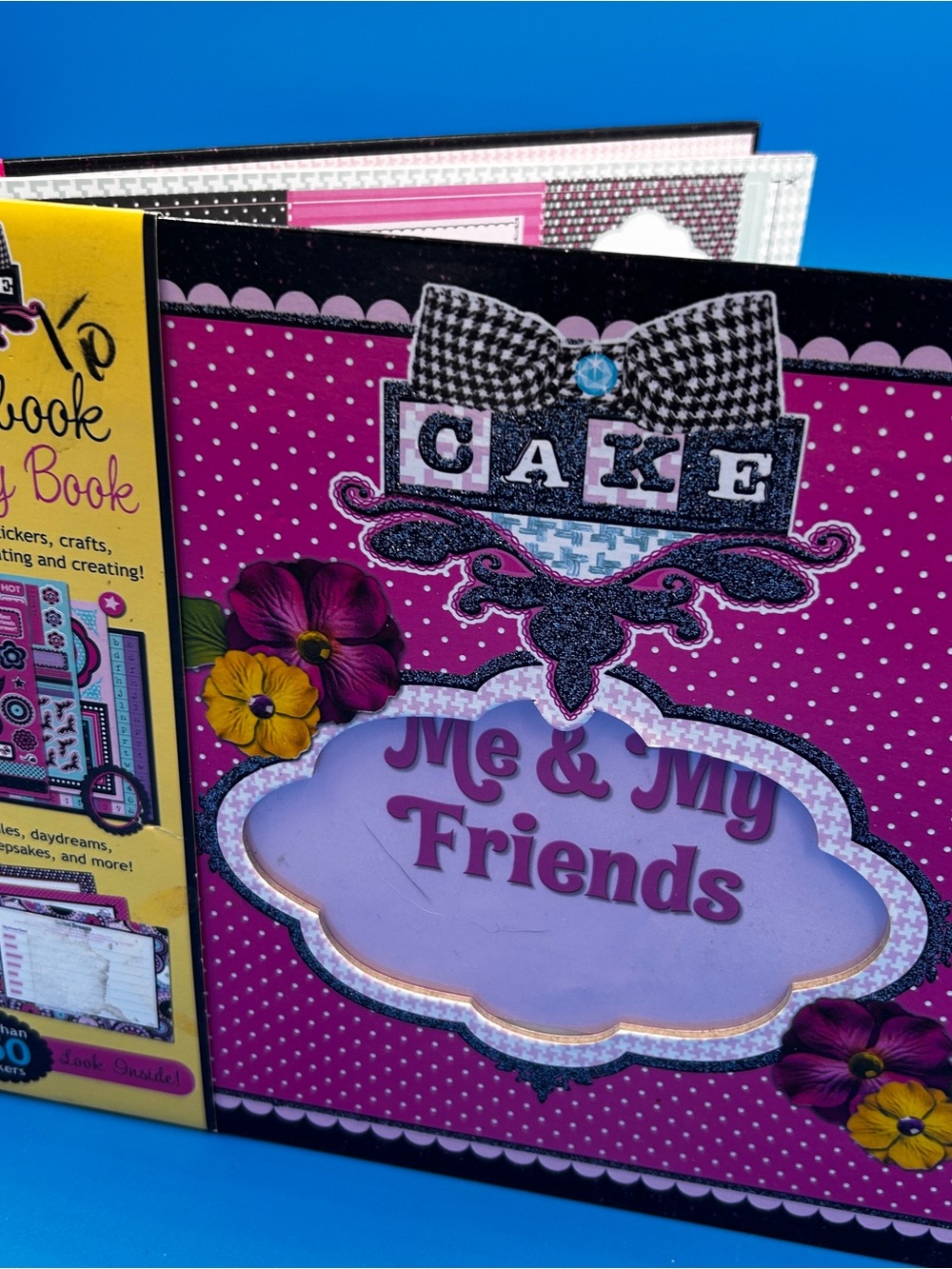 Pink Polka Dot "Me & My Friends" Scrapbook Album